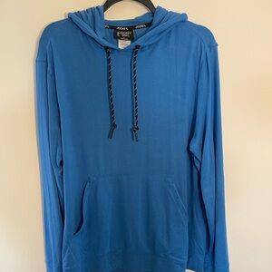 Jockey Blue Pullover Hoodie Sweatshirt